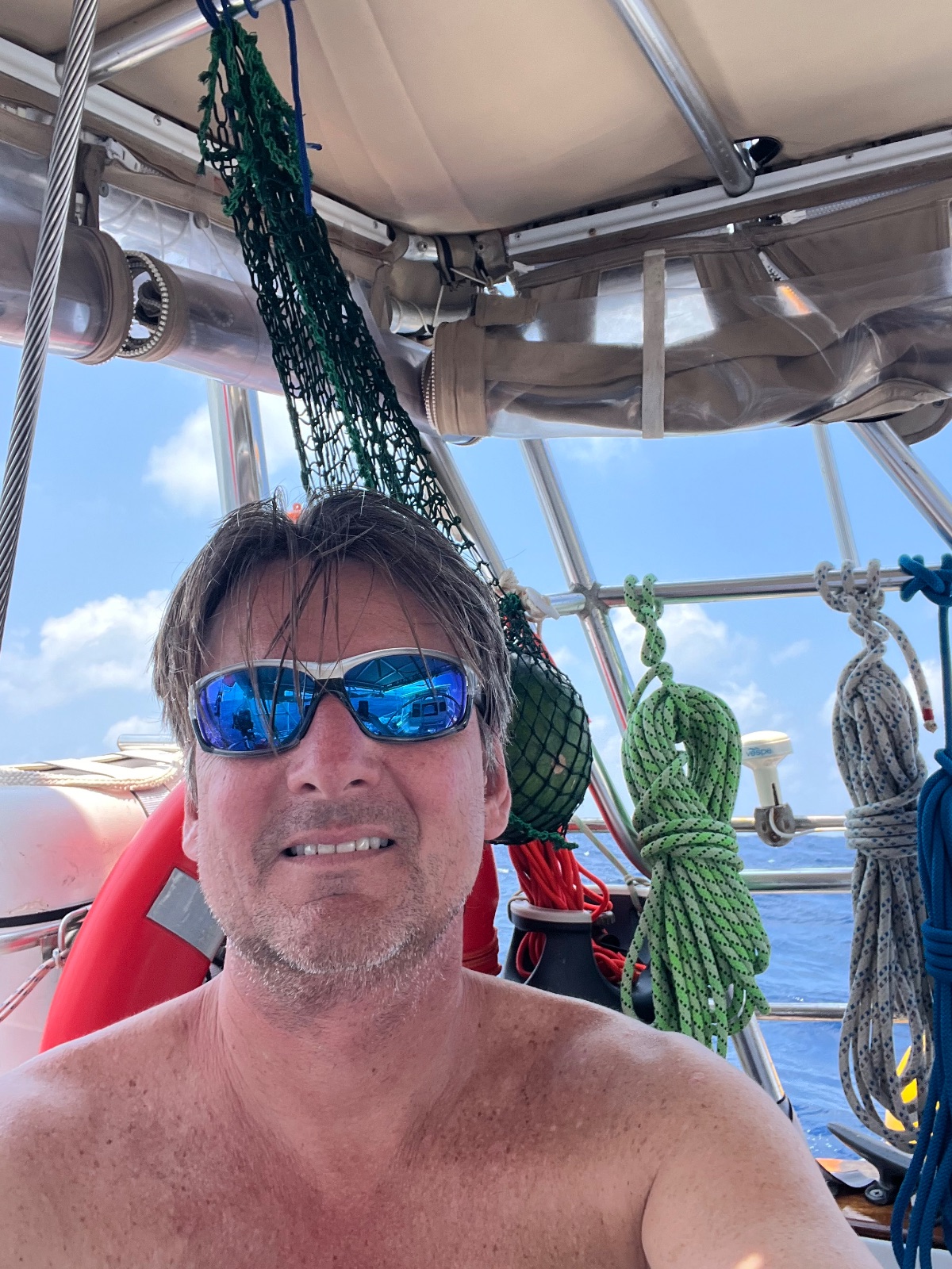 385 nm to Cocos Keeling where we will take a 2 night break in the atoll there