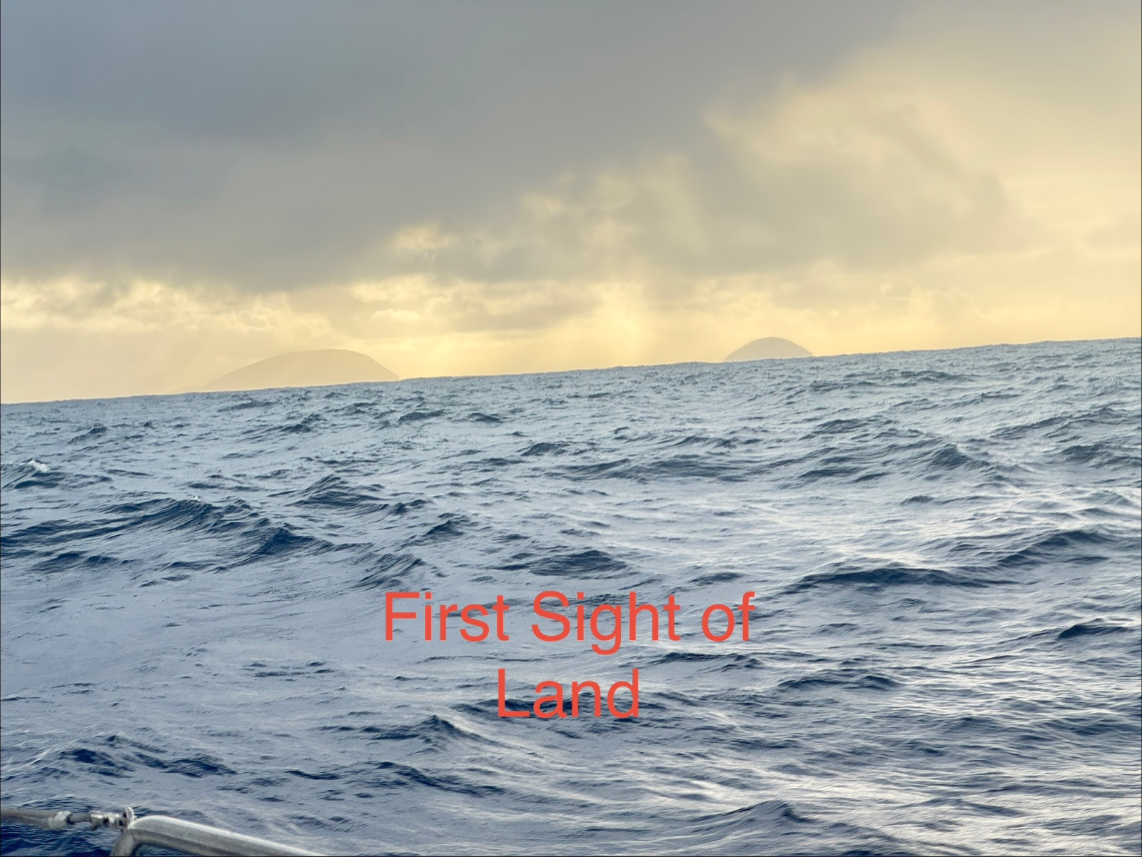 From the boat